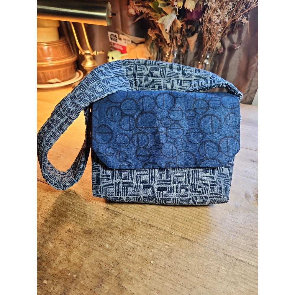Handmade Crossbody Cotton/Poly Bag